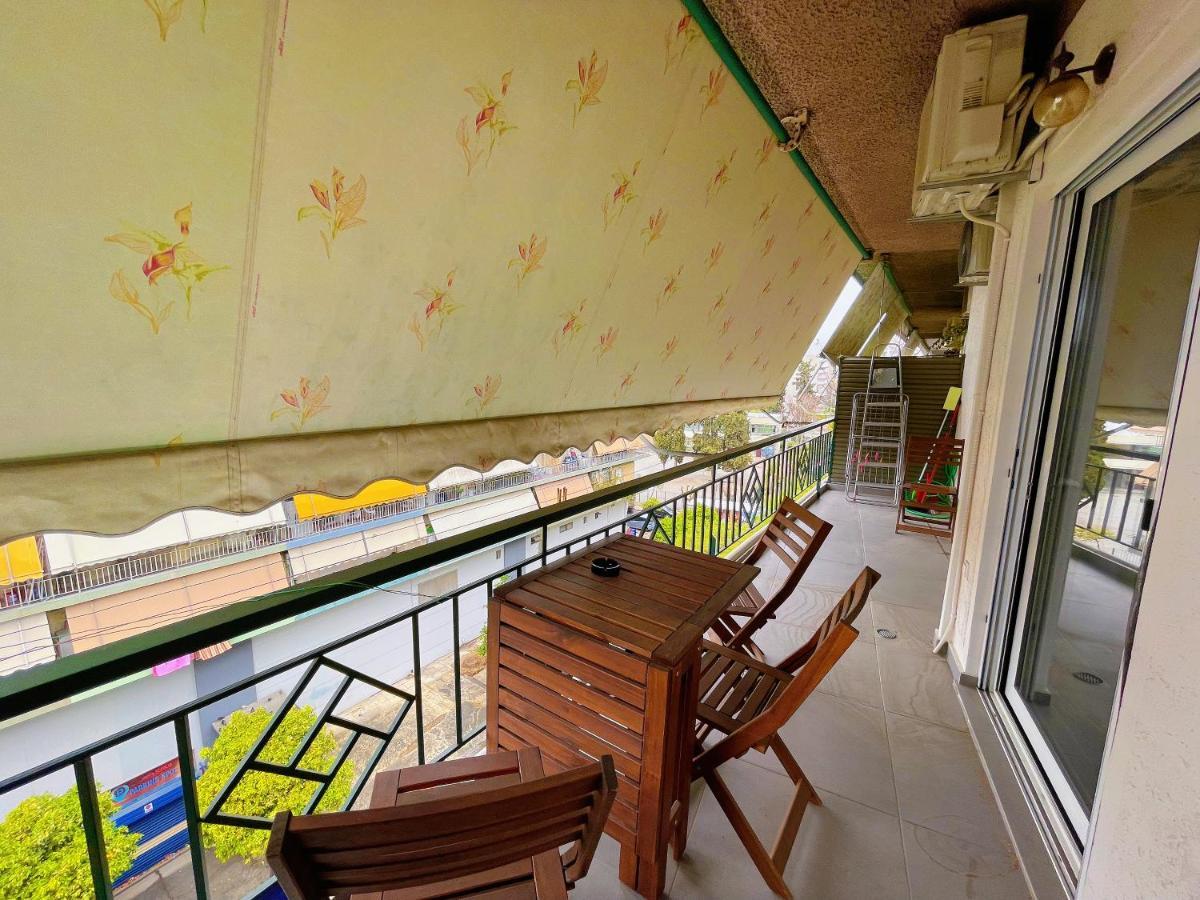 Wsd Hera Luxury Stylish 2Bd Apt With City View Balcony Near Merto 아테네 외부 사진