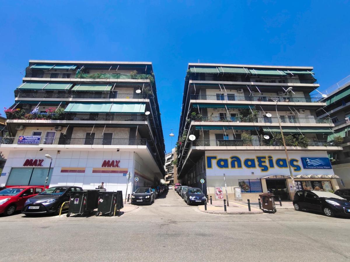 Wsd Hera Luxury Stylish 2Bd Apt With City View Balcony Near Merto 아테네 외부 사진